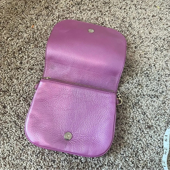 Jimmy Choo Purple Leather Cross Body - Picture 2 of 7